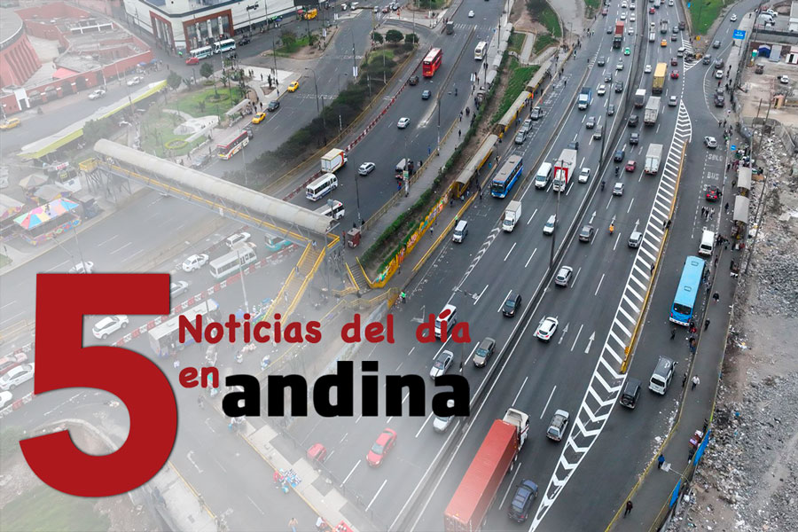 Las 5 del día: PNP garantiza seguridad de todos los ciudadanos hoy miércoles 23 de octubre