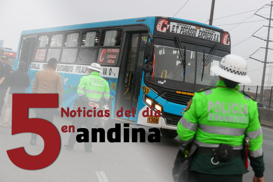 Las 5 del día: 13,000 policías garantizan orden público ante paro