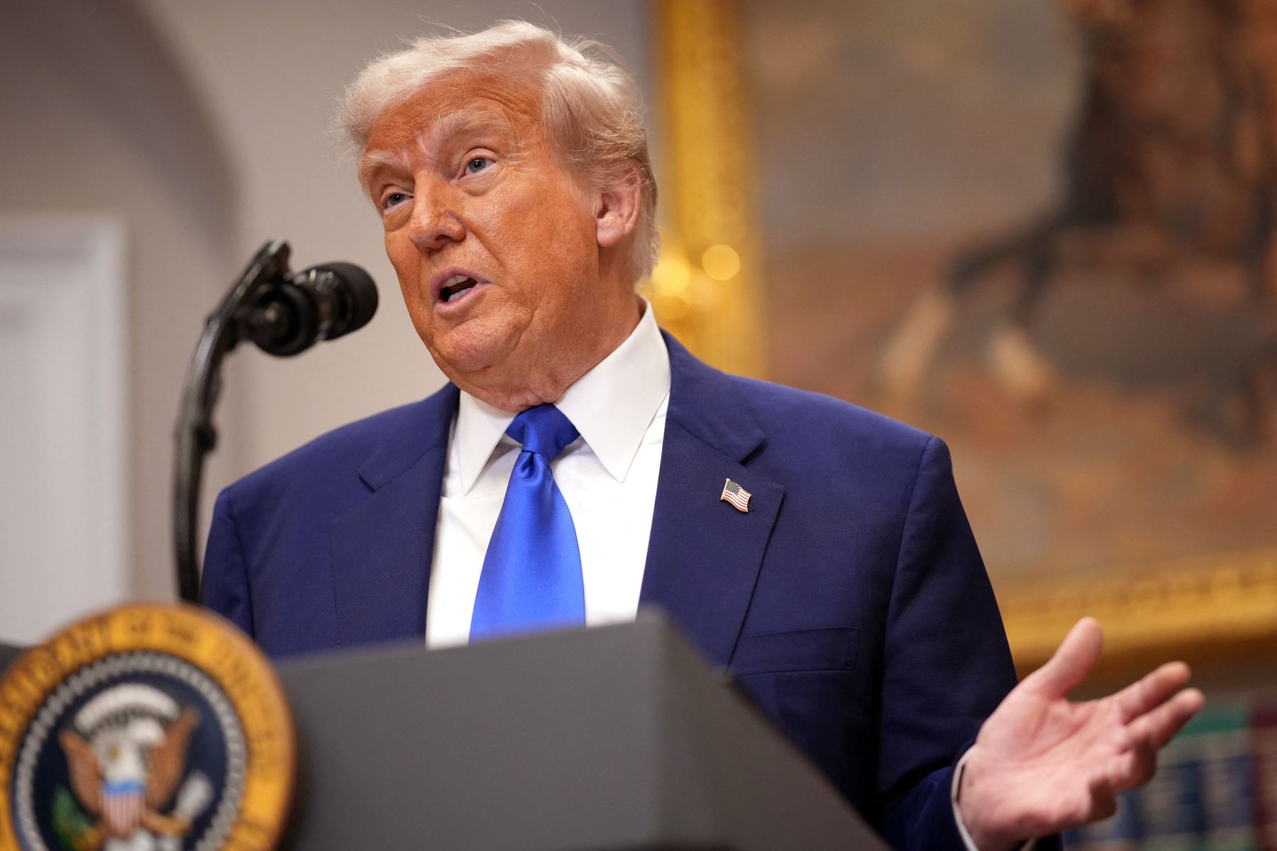 Trump hablará "probablemente" con Xi esta semana