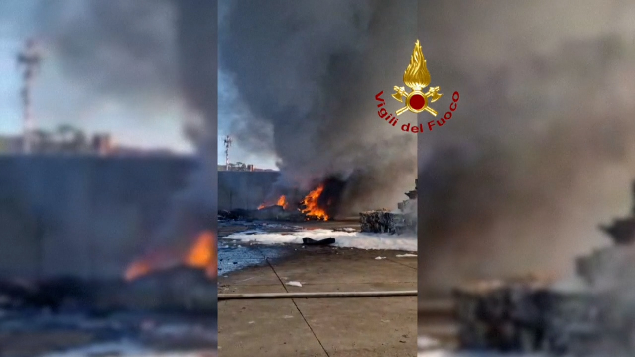 Decenas de heridos por la explosión de una gasolinera en Roma