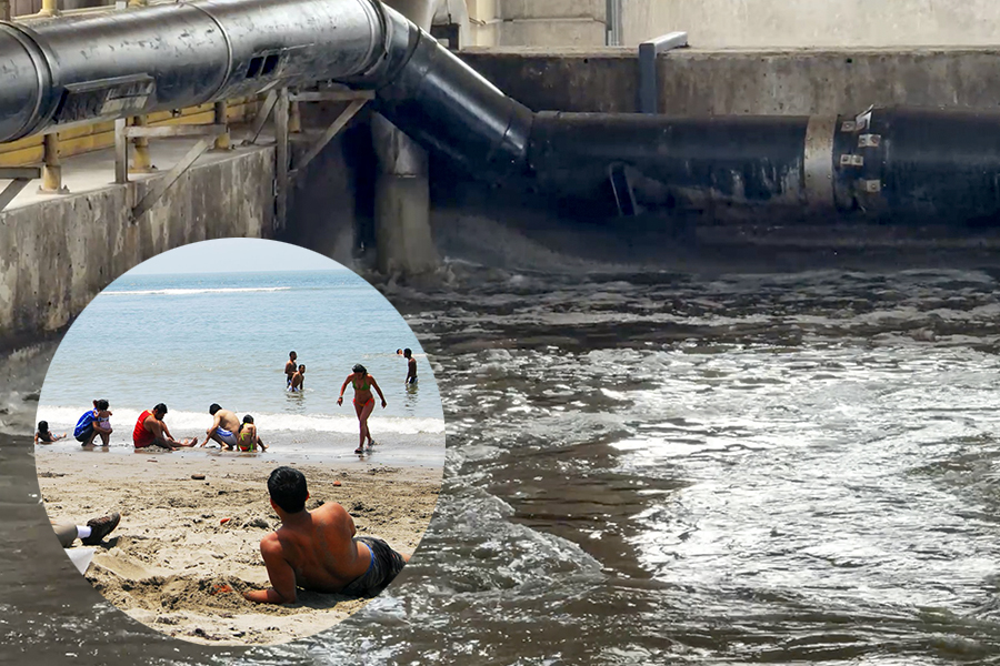 Sedapal trata así las aguas residuales antes de arrojarlas al mar