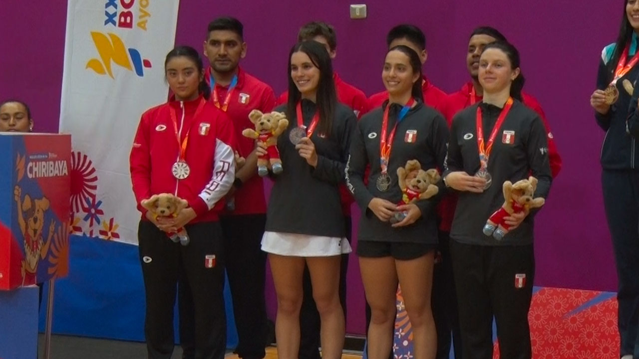 Bolivarianos 2025: Perú ganó medalla de plata en bádminton tras reñida final