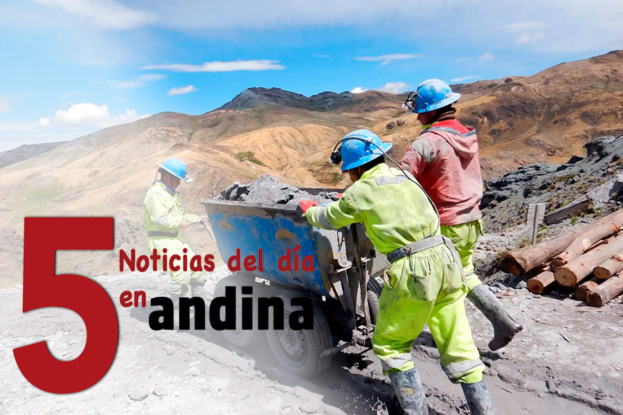 Las 5 del día:  Promulgan ley que amplía vigencia del Reinfo hasta diciembre del 2026