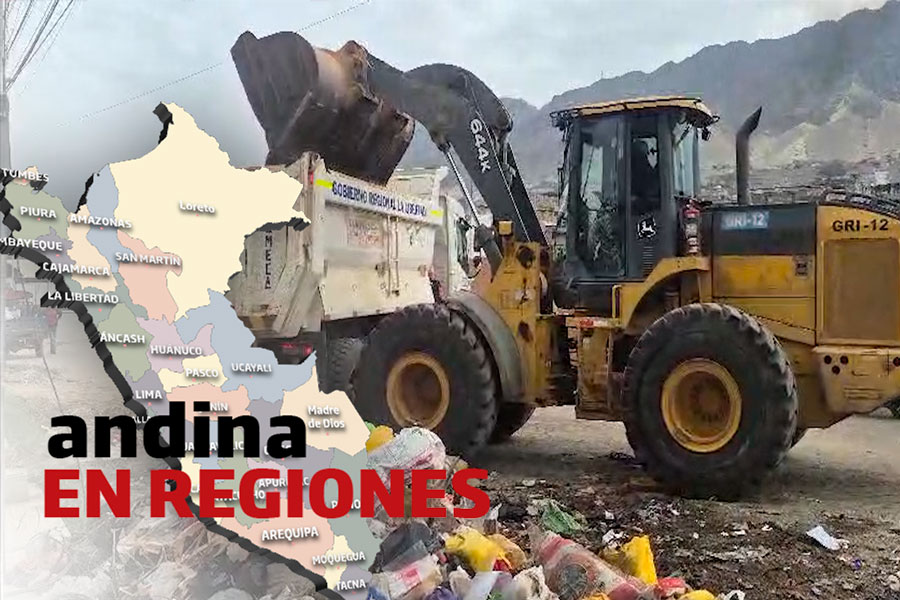 Andina en regiones: retiran más de 50 toneladas de residuos en Chepén
