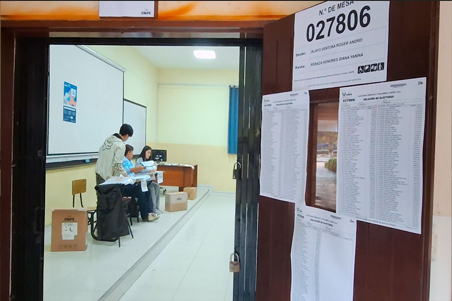 Elecciones 2026: en Otuzco se instaló primera Mesa de Votación a las 4:50 a.m.