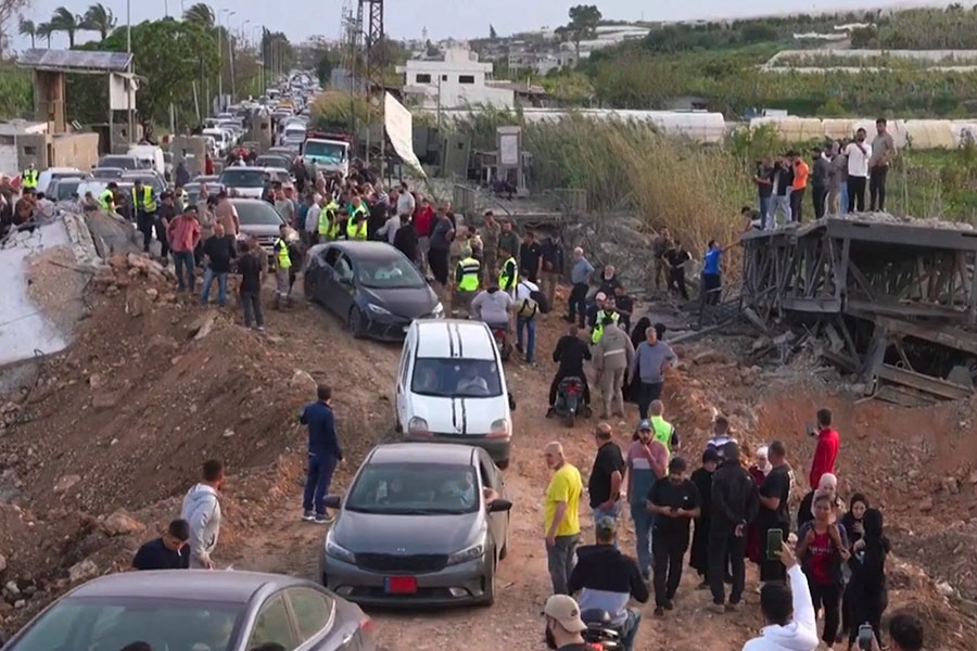 desplazados regresan a sus hogares en Líbano tras anuncio de tregua