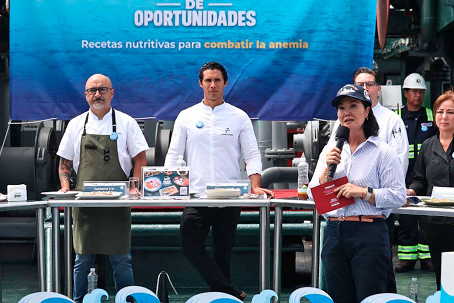 Presidenta Keiko Fujimori: la meta del gobierno es reducir la anemia al 20%