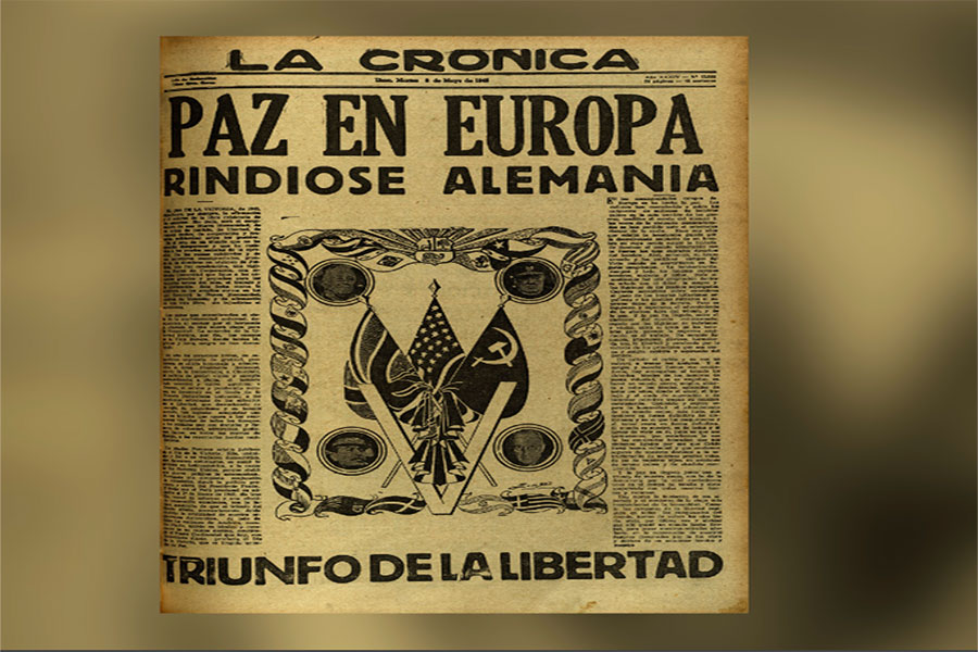Así informaron los medios peruanos sobre el fin de la Segunda Guerra Mundial  en Europa | Videos | Agencia Peruana de Noticias Andina