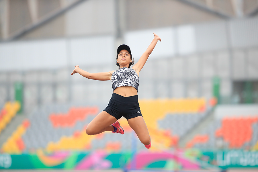 Juegos Escolares 2019: conoce a la tricampeona nacional de salto largo                                                                                