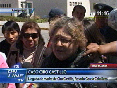 Madre de Ciro Castillo Rojo