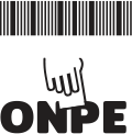 Código de barras de la ONPE