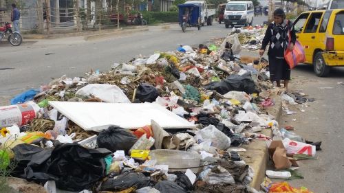 Gobierno Regional de Lambayeque apoyará en el recojo de basura en distrito chiclayano.