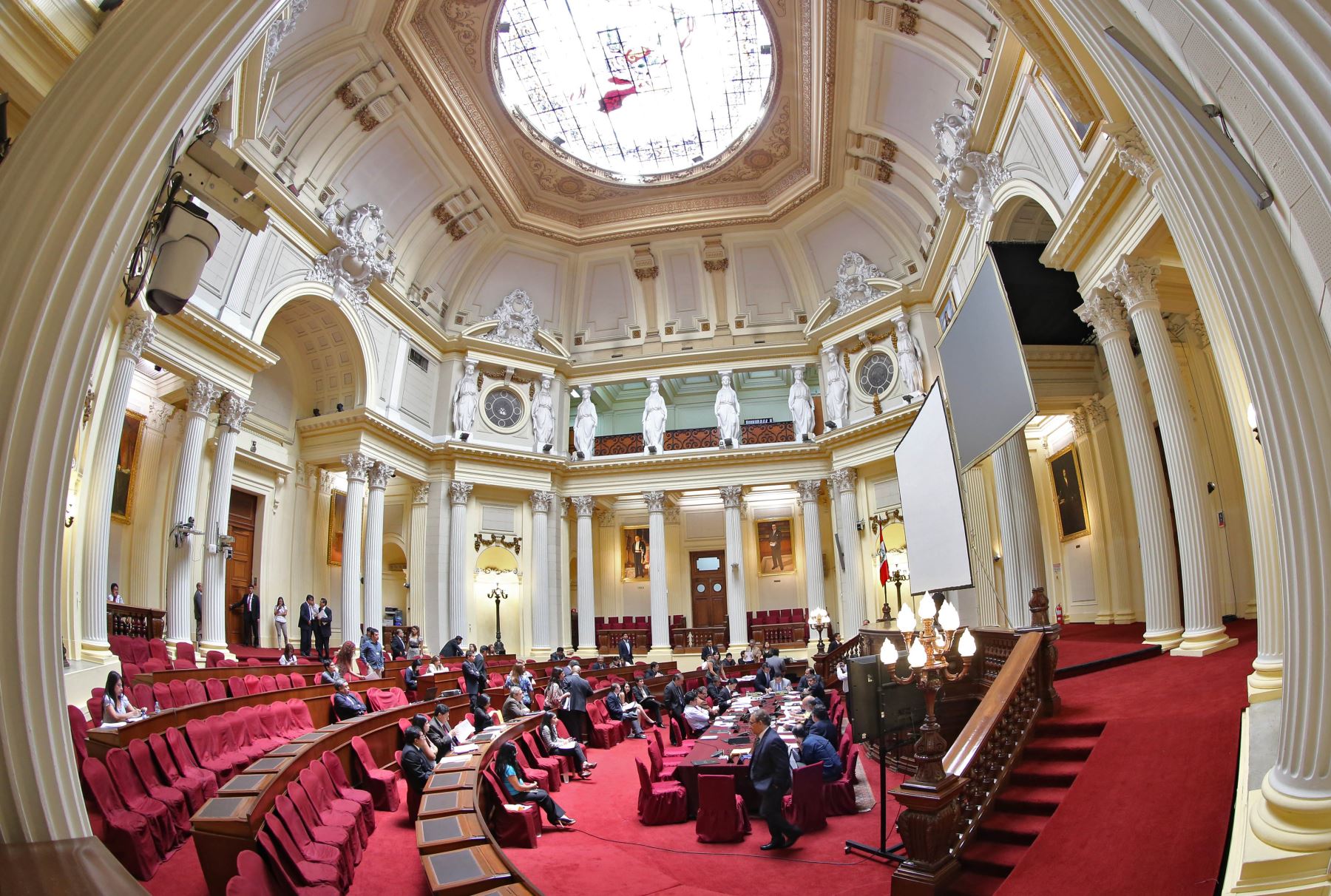 Foto: Hemiciclo del Senado