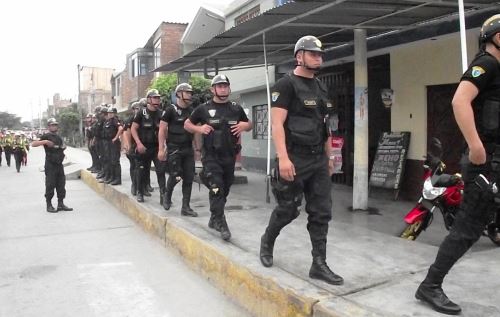 Se fortalecerá presencia policial en los distritos de Trujillo que registran mayores índices de violencia.